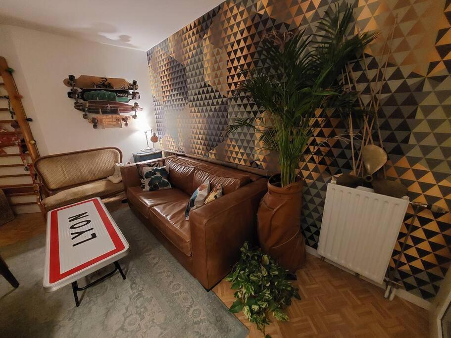 Le Cosy-Chic - T3 Balneo A Villeurbanne / Lyon エクステリア 写真